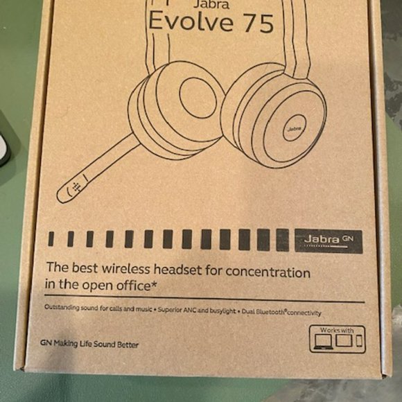Jabra Evolve 75 Wireless Headset - Picture 2 of 4